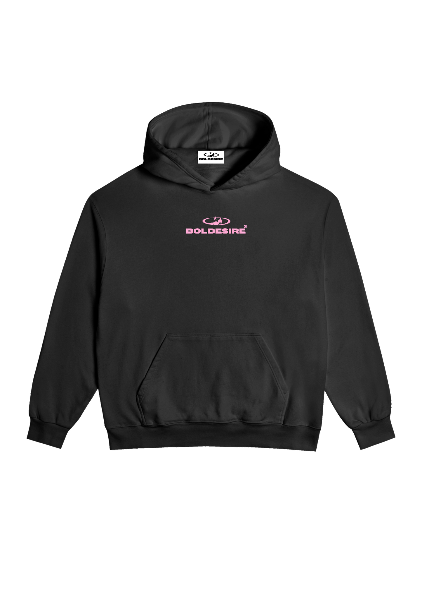 Pink Dreams Grey Hoodie