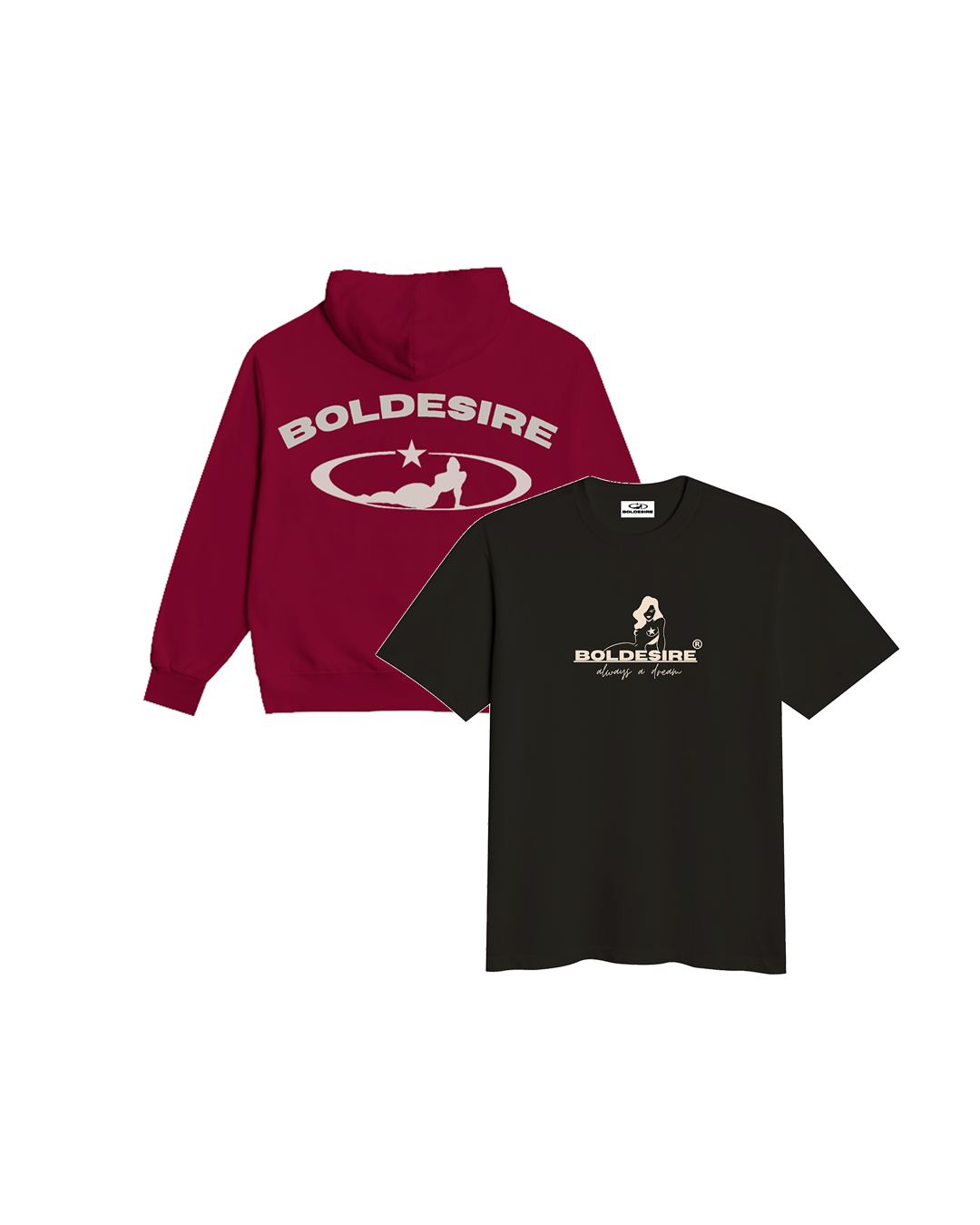 Pack Hoodie + Boldesire Tshirt