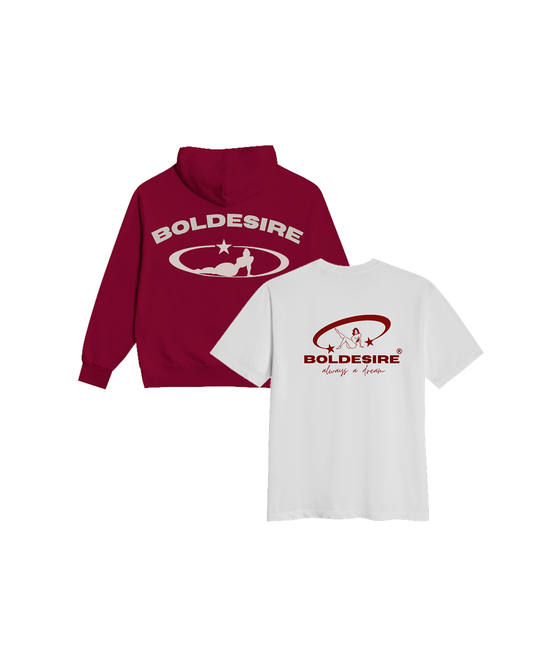 Pack Hoodie + Always a Dream Tshirt