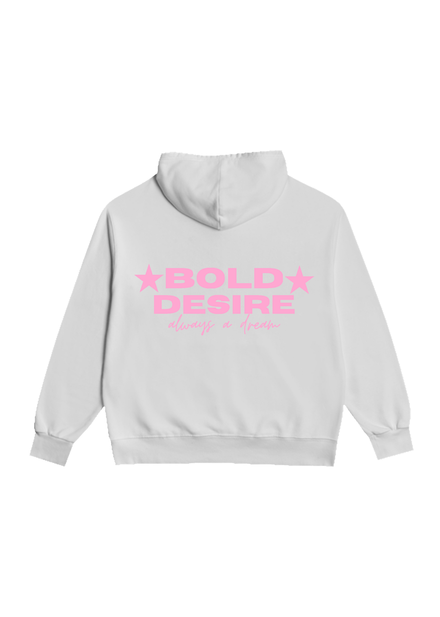 Pink Dreams Clear Hoodie